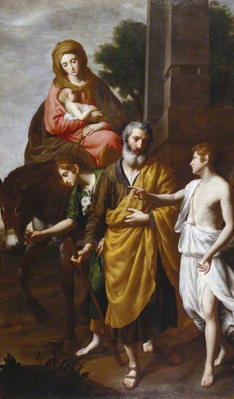 The Flight into Egypt, , Alessandro Turchi
