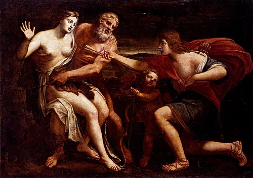 Cephalus  und  Procris, , Alessandro Turchi