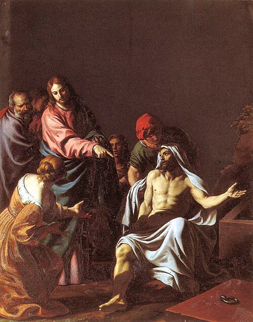 The Raising of Lazarus, 1617, Alessandro Turchi
