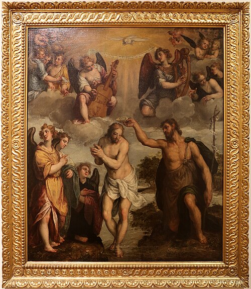 Le Baptème du Christ, 1608, Alessandro Turchi