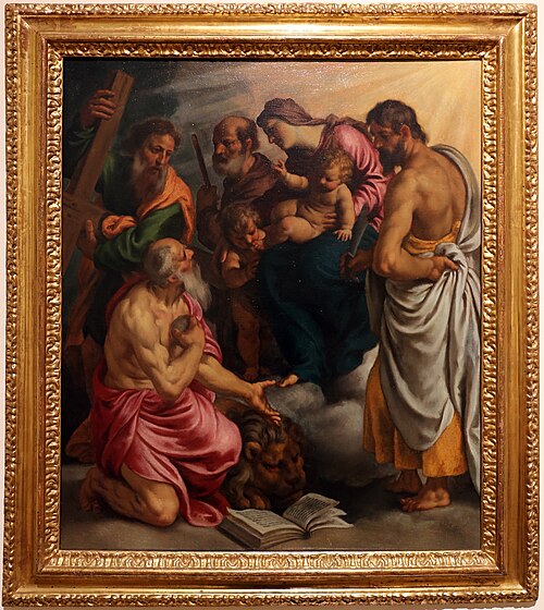 Vierge à l'Enfant et Saints, , Alessandro Turchi