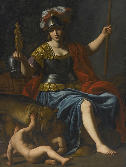 Bellona with Romulus and Remus, , Alessandro Turchi