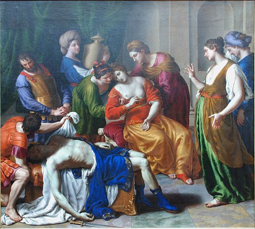La Mort de Cléopâtre, 1640, Alessandro Turchi