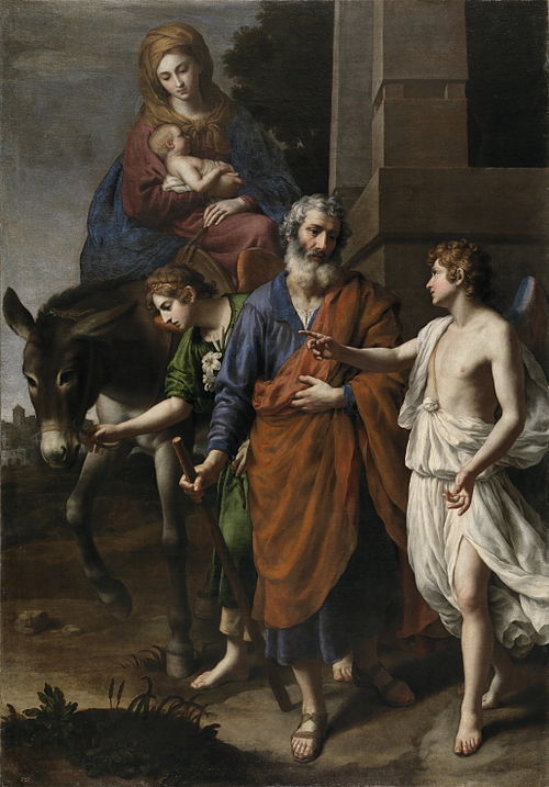 La Fuite en Égypte, 1630, Alessandro Turchi