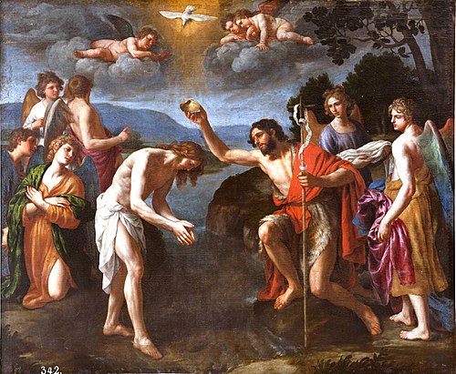 Le Baptème du Christ, 1630, Alessandro Turchi