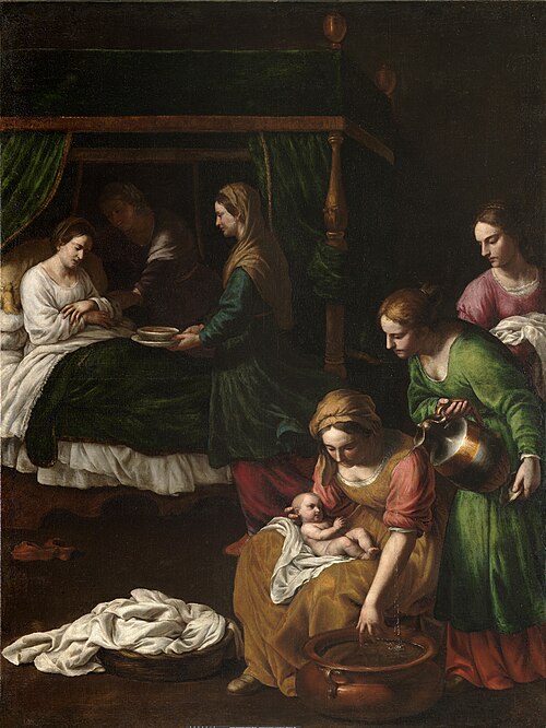 La Naissance de la Vierge, 1631, Alessandro Turchi