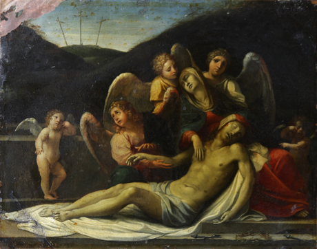 Lamentation of Christ, 1550, Alessandro Turchi