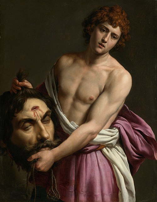 David with the Head of Goliath, 1620, Alessandro Turchi