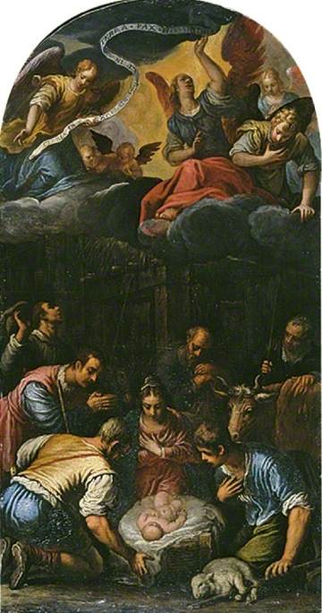 The Adoration of the Shepherds, 1600, Alessandro Turchi