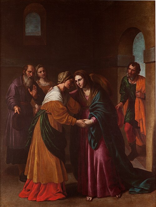 The visitation, 1631, Alessandro Turchi