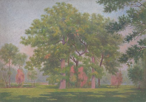 Landscape with Trees, 1901, Dezider Czölder