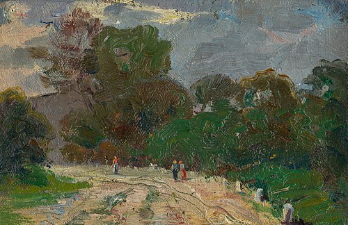 Forest Road, 1890, Ľudovít Pitthordt