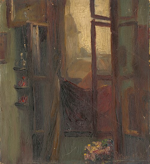 Window, 1900, Ľudovít Pitthordt