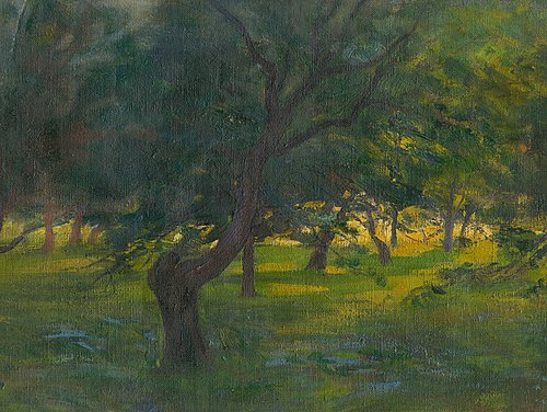 Landscape, 1900, Ľudovít Pitthordt