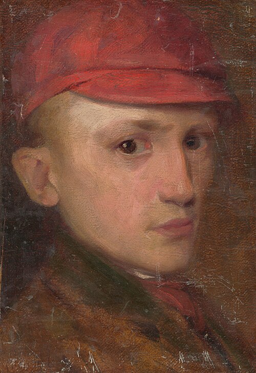 Study of a Boy, 1880, Ľudovít Pitthordt