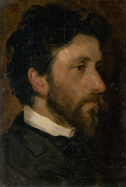 Head Study of a Man, 1890, Ľudovít Pitthordt