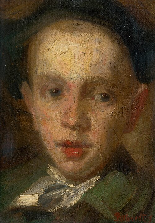Head of a Boy, 1880, Ľudovít Pitthordt