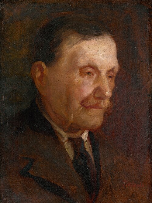 Head of an Old Man, 1915, Ľudovít Pitthordt