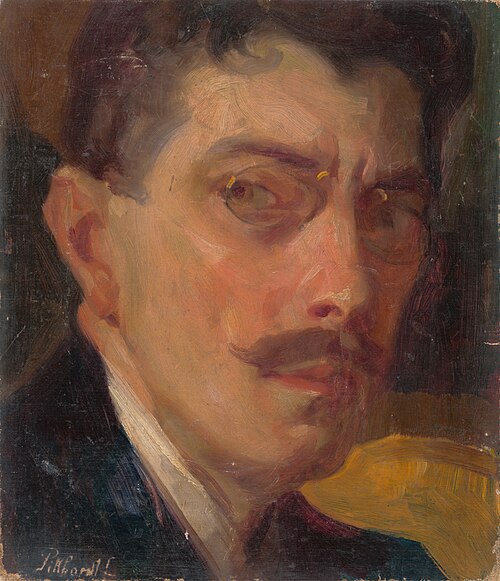Study for a Self-Portrait, 1890, Ľudovít Pitthordt