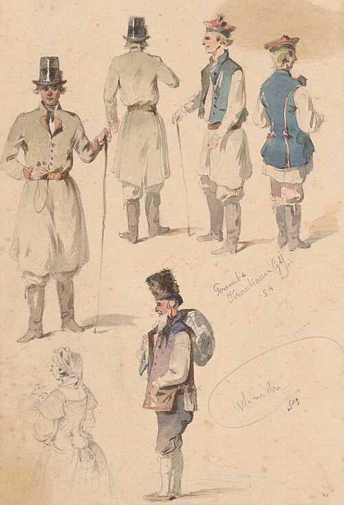 Costume Study, , Friedrich Carl von Scheidlin