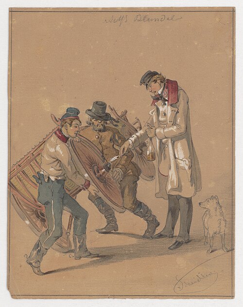 Oiling the Center Pin, , Friedrich Carl von Scheidlin