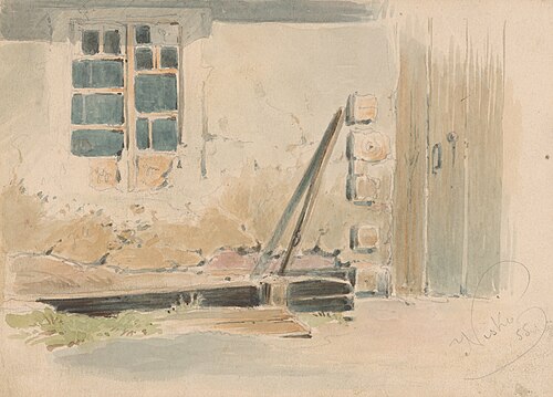 On the Porch, , Friedrich Carl von Scheidlin