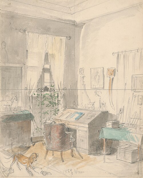 Interior, , Friedrich Carl von Scheidlin