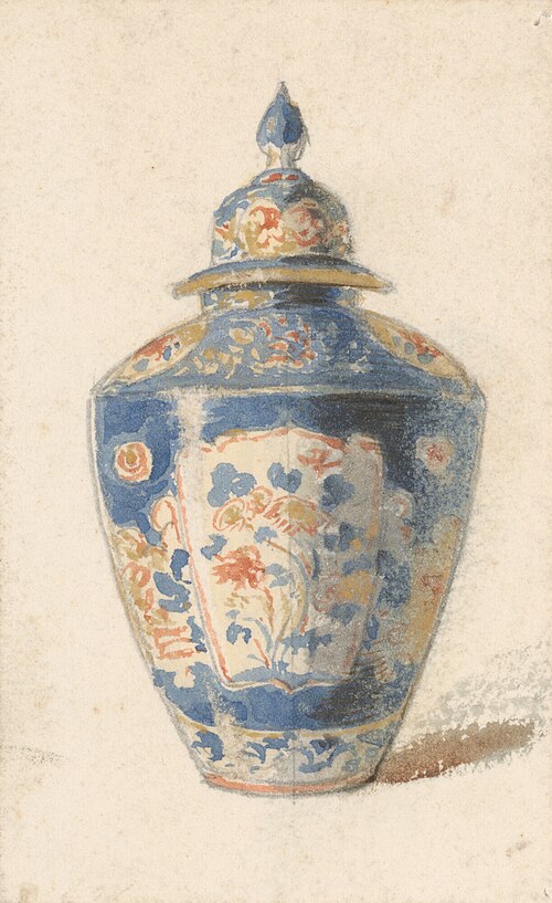 Study of a Porcelain Vessel, 1847, Friedrich Carl von Scheidlin