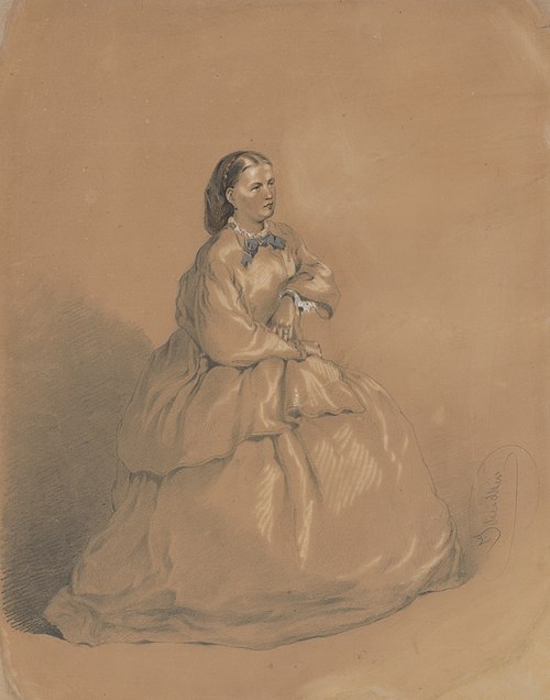 Seated, , Friedrich Carl von Scheidlin