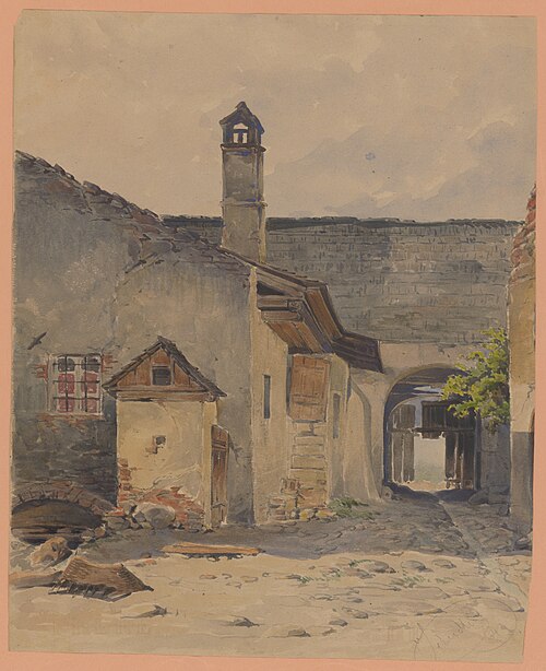 Old Yard, , Friedrich Carl von Scheidlin