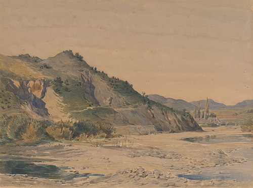 Hilly Landscape, , Friedrich Carl von Scheidlin