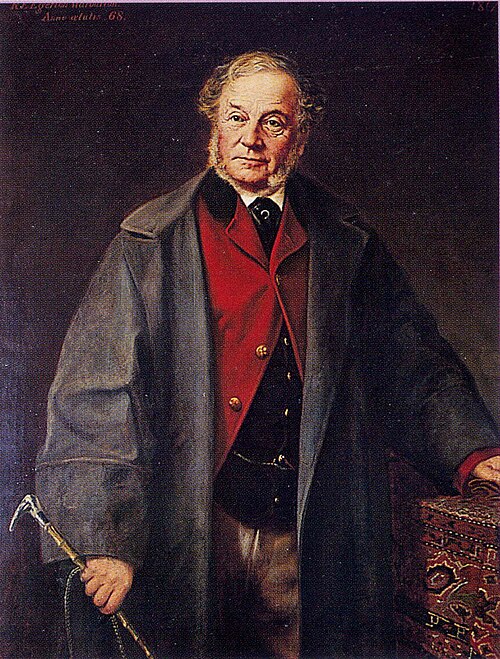 Portrait of Rowland Egerton-Warburton (1804-1891), 1872, Charles Allen Duval