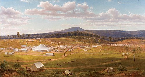 Ballarat in 1853-1854, , Eugene von Guérard