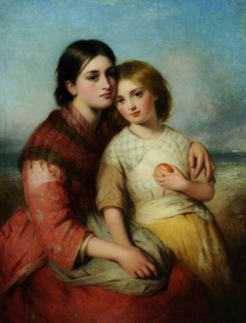The Sisters, 1864, Charles Baxter