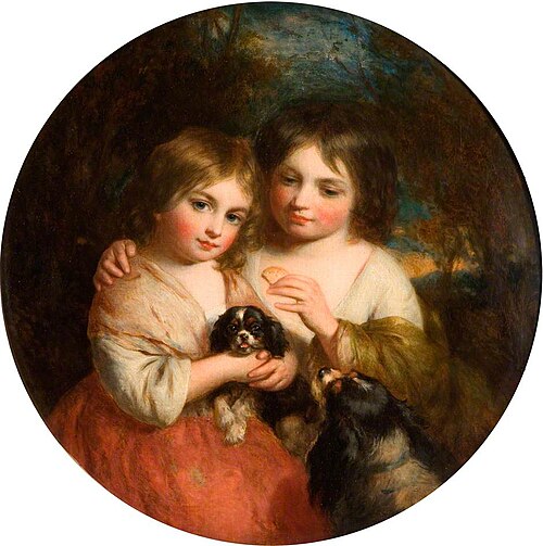 The Sisters, 1864, Charles Baxter