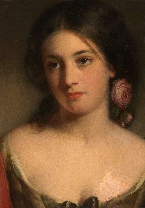 Portrait Study (Rose), , Charles Baxter