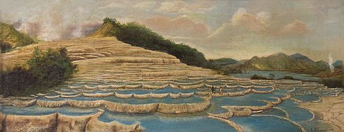 Pink and white terraces, 1886, Charles Blomfield