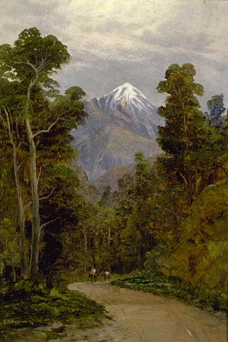Road through the bush, 1899, Charles Blomfield
