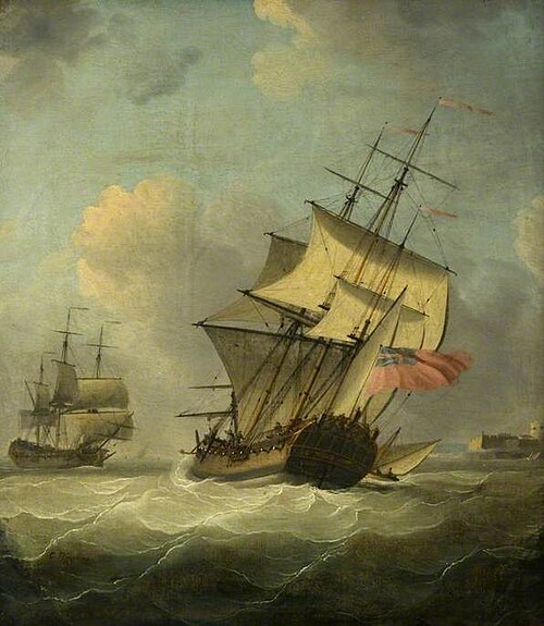 Sea Piece, , Charles Brooking