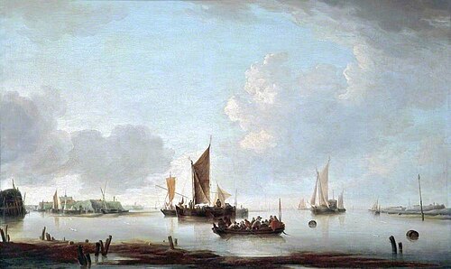 Harbour Scene, , Charles Brooking