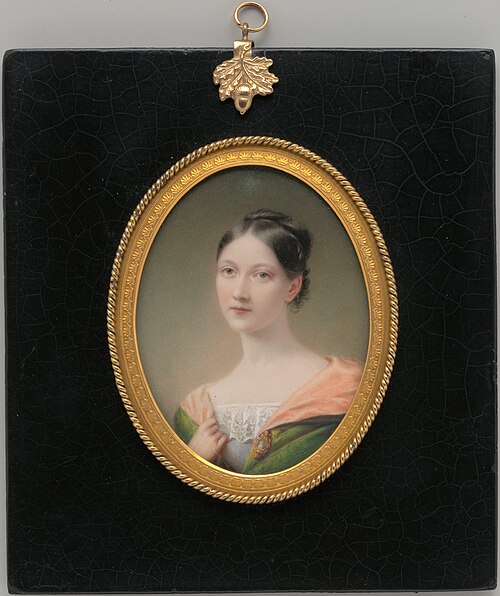 Portrait of a Lady, 1836, Charles Cromwell Ingham