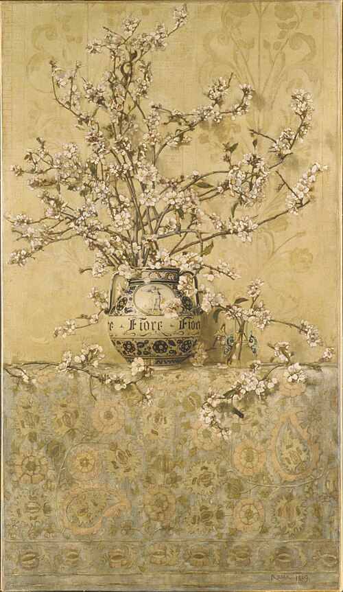 Apple Blossoms, 1889, Charles Caryl Coleman