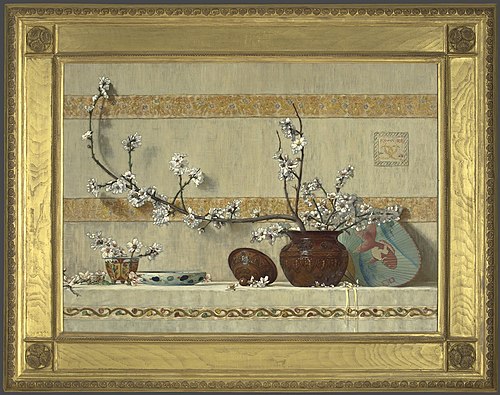 Quince Blossoms, 1878, Charles Caryl Coleman