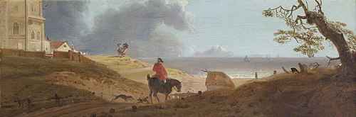 Happisburgh Beach, Norfolk, 1766, Charles Catton