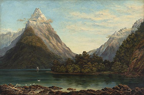 Mitre Peak, , Charles Decimus Barraud