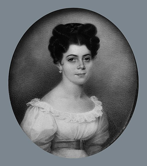 Mrs. Jean Pierre Barre, 1827, Charles Fraser