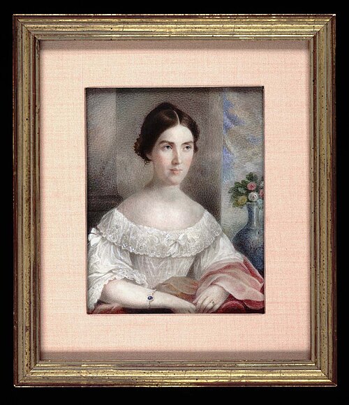 Harriet Hampton, 1835, Charles Fraser