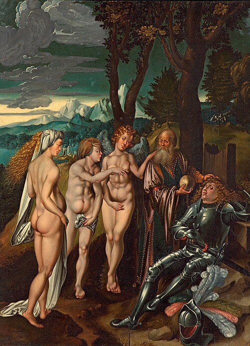 The Judgement of Paris, , Hans Sebald Beham