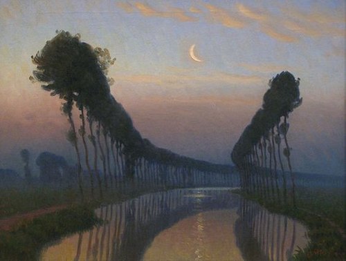 L'Allée d'eau, 1895, Charles Guilloux