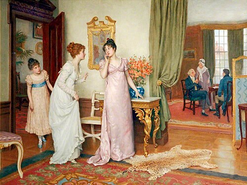 Anxious Moments, 1898, Charles Haigh Wood